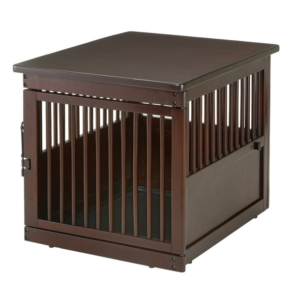 Richell Wooden End Table Pet Crate & Reviews Wayfair